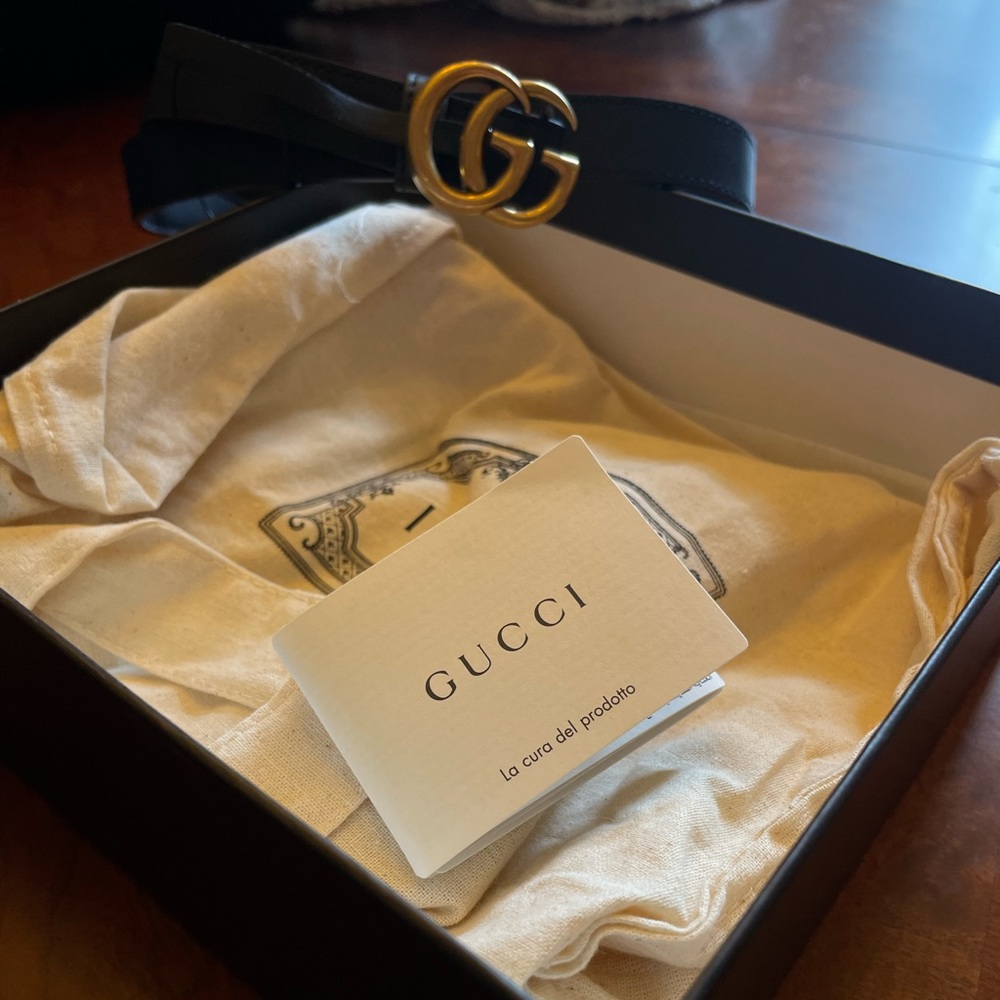 Brand new Gucci marmont small belt